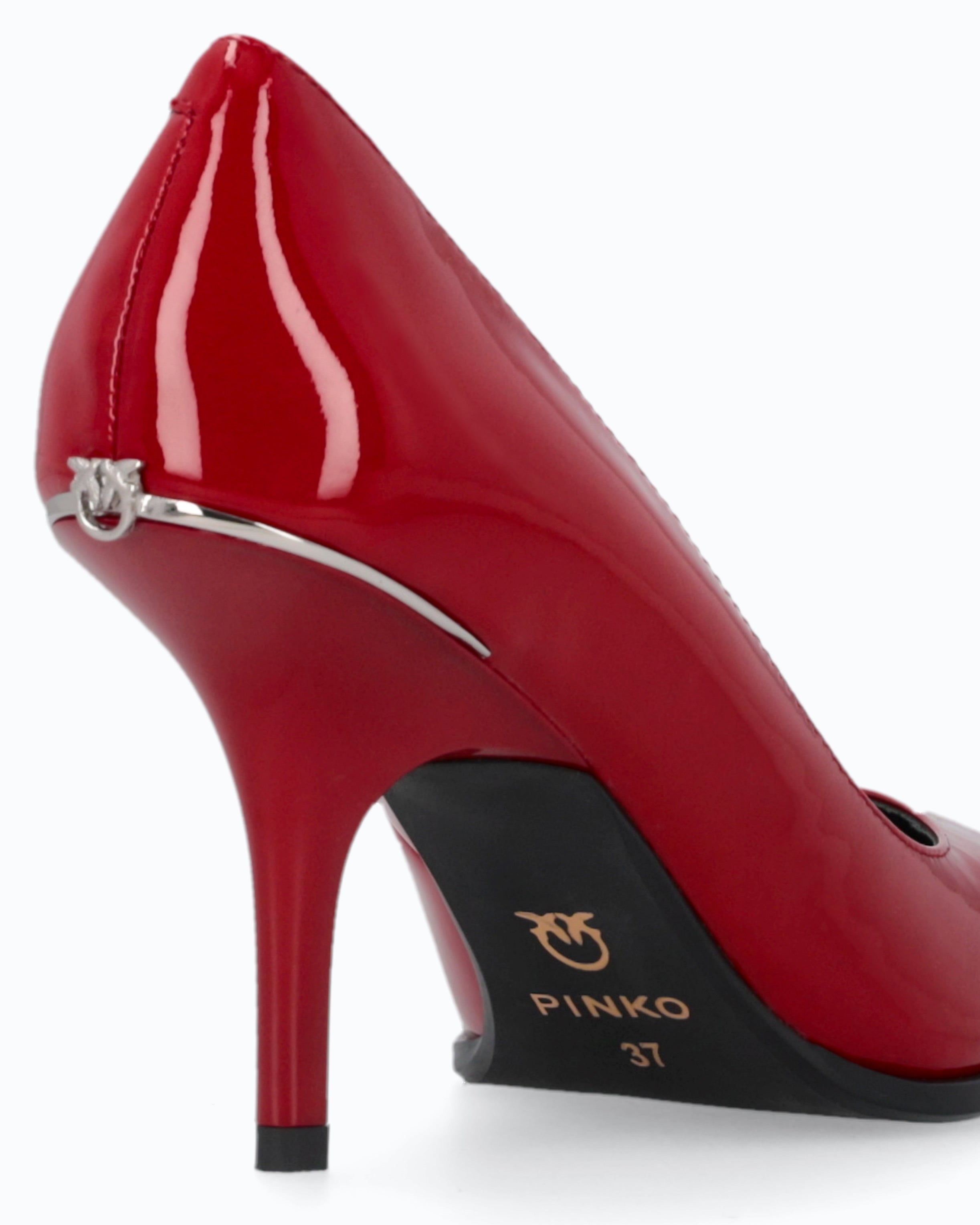 Pinko Lady 11 Pump czółenka czerwone lakier