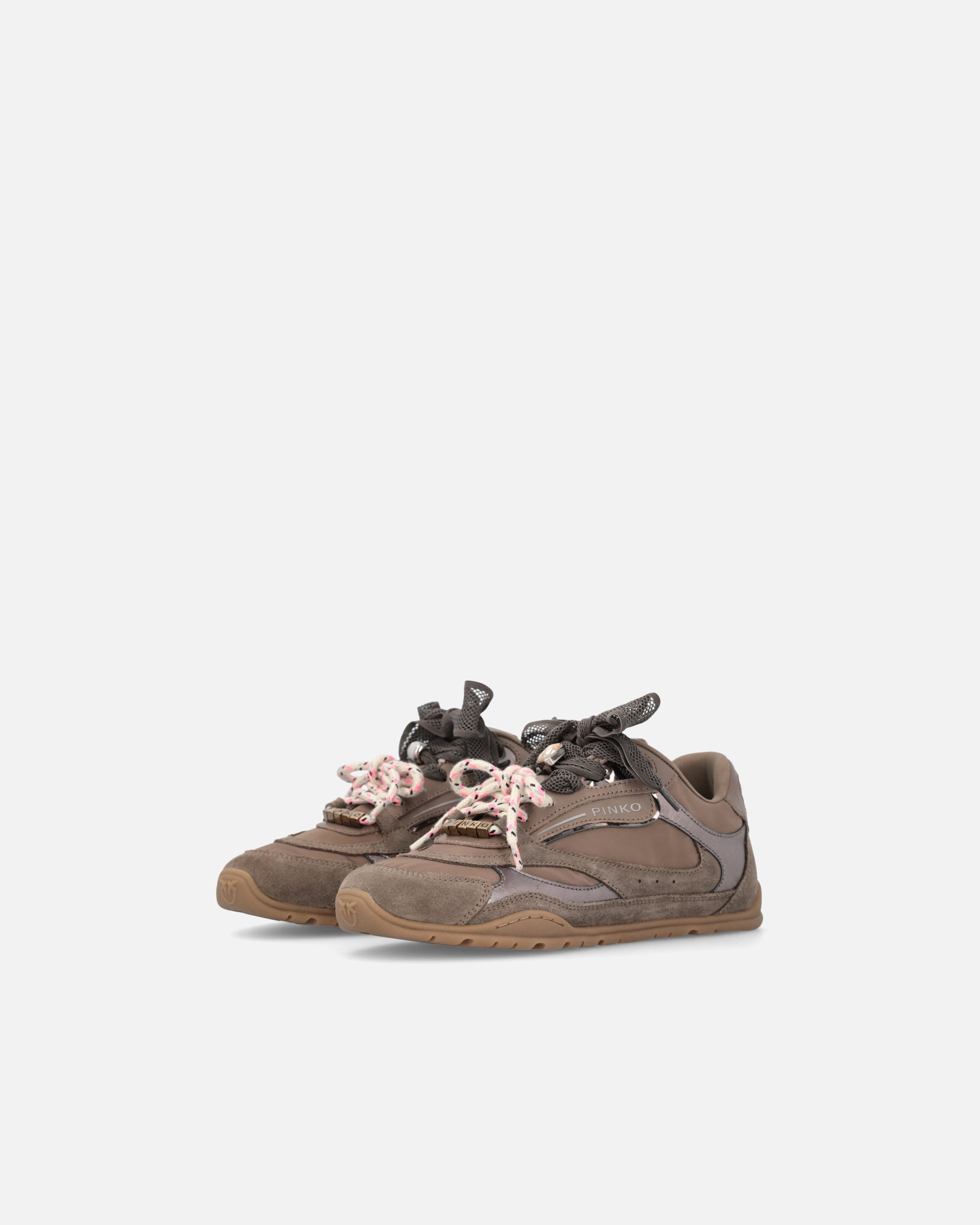 Pinko Yulia 01 sneakersy podwójne sznurowadła