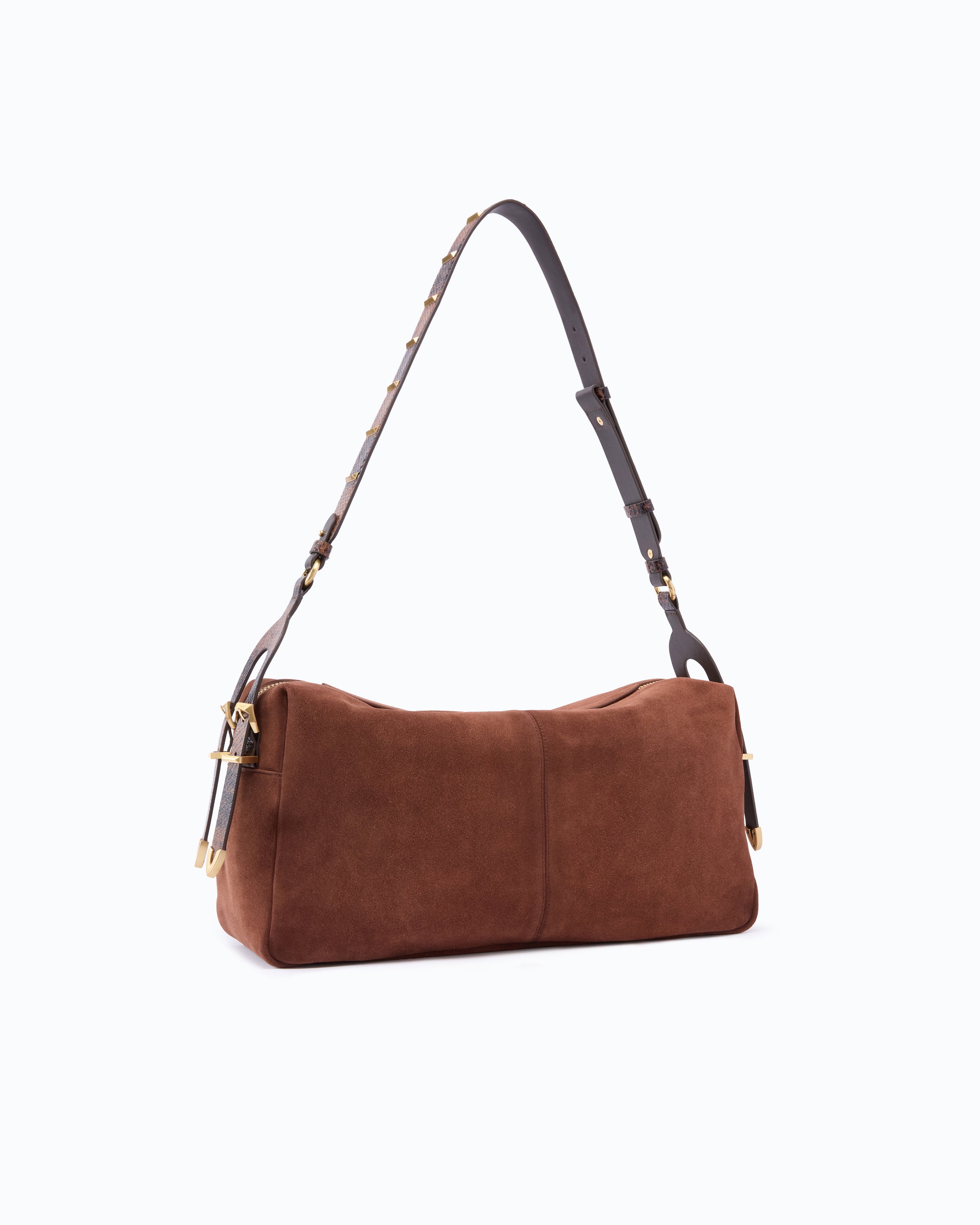 Pinko Keeper Bag 24 Big torebka zamszowa spray