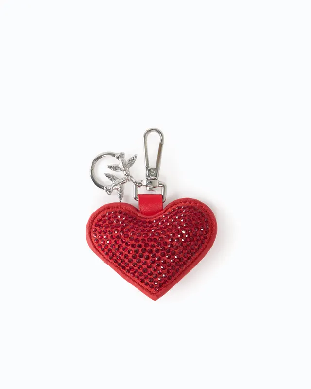 Pinko Heart Logo brelok serce kryształki
