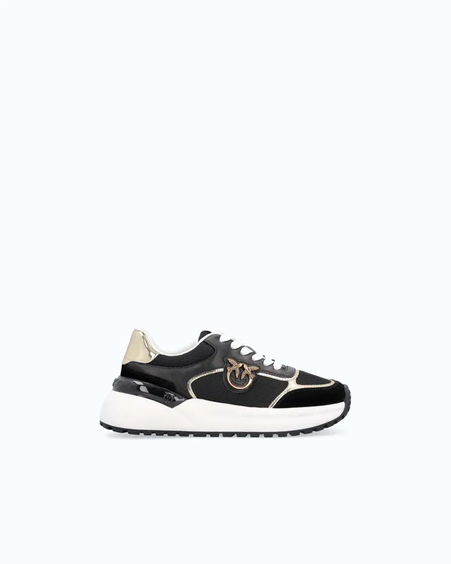 Pinko Gem 01 damskie sneakersy sznurowane 38 lustrzane