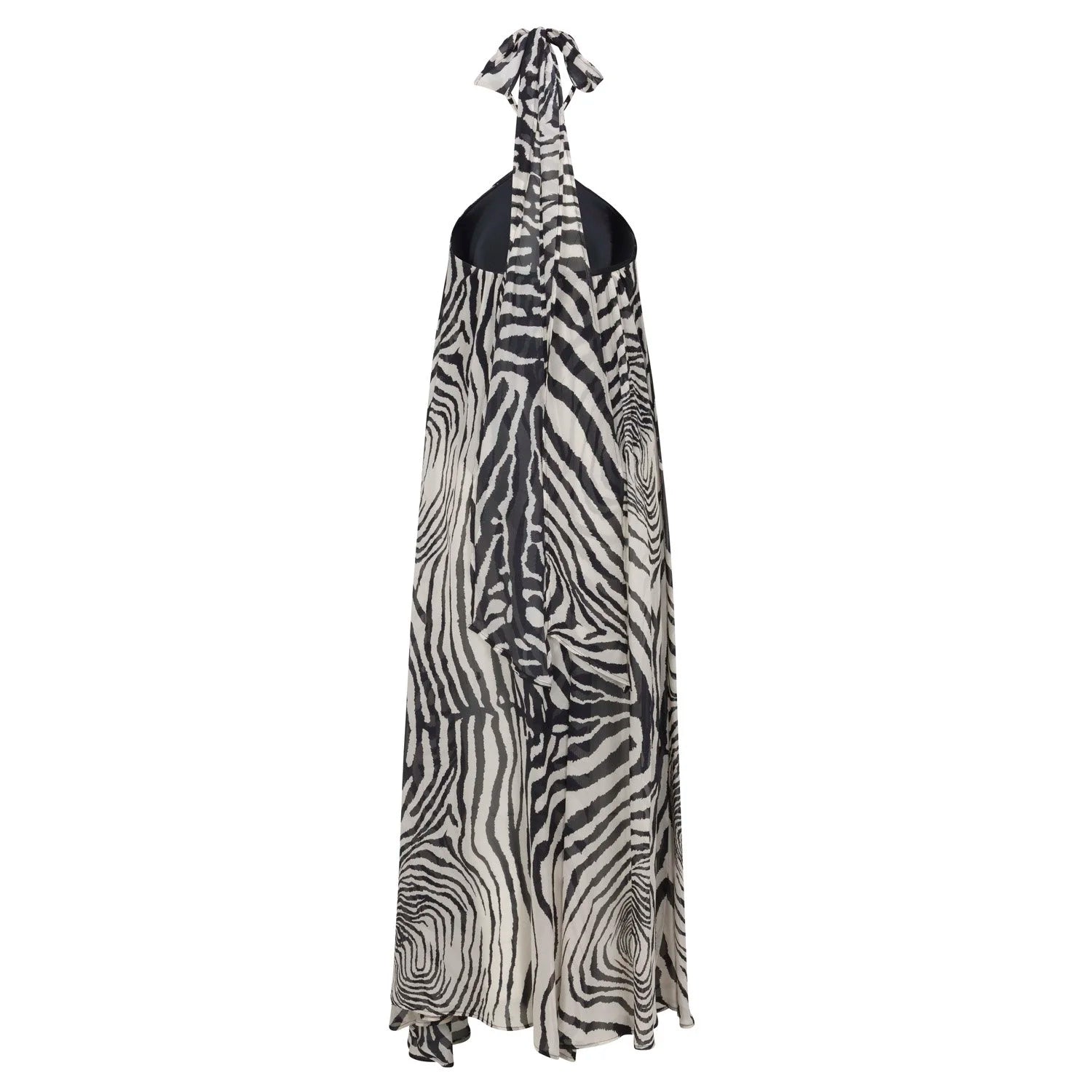 Delfi Collective Isla sukienka wieczorowa zebra długa