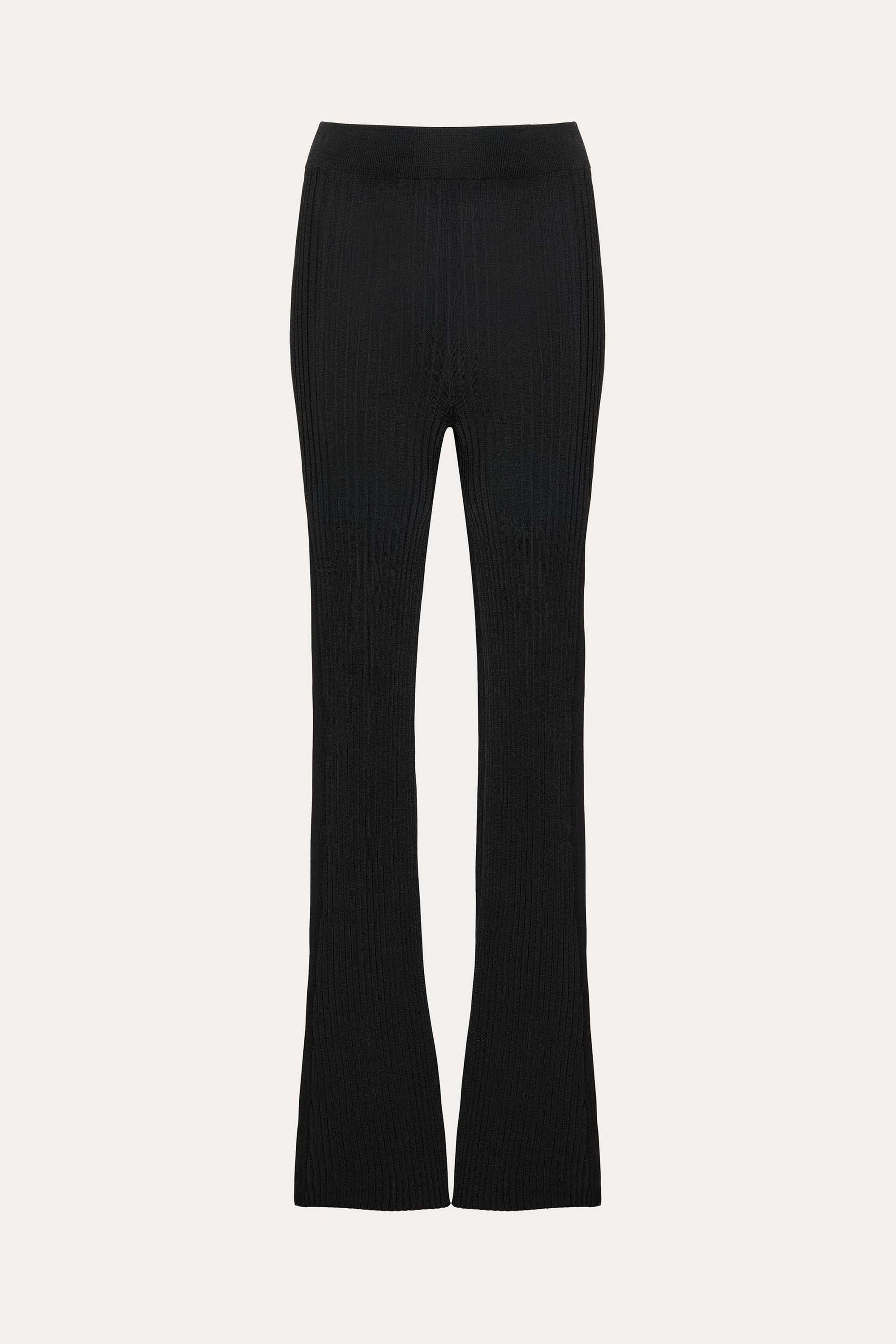 Elie Tahari Roxanne E35YR206 spodnie czarne flare