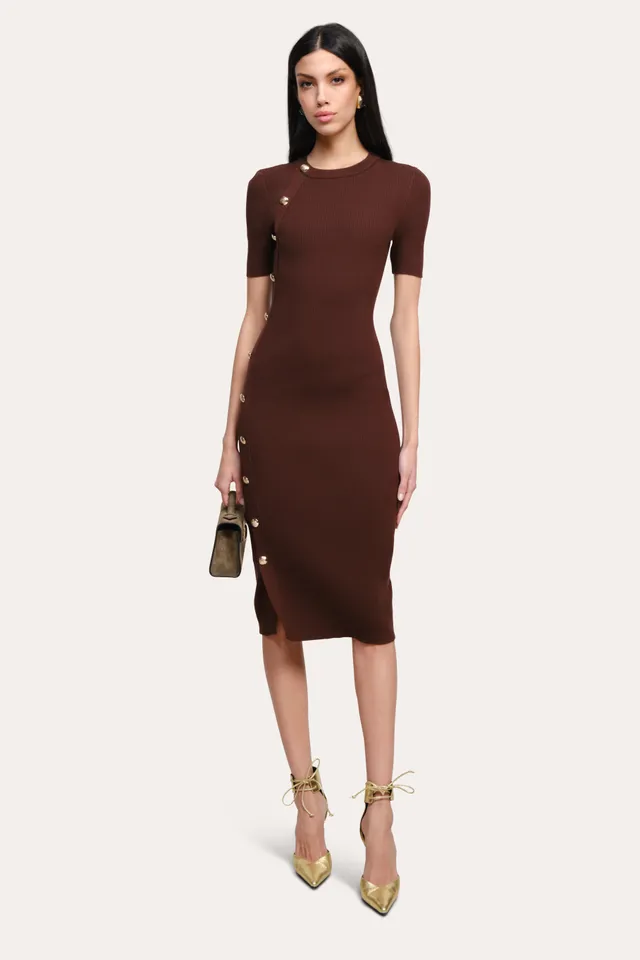 Elie Tahari Bella sukienka dzianinowa Sienna midi