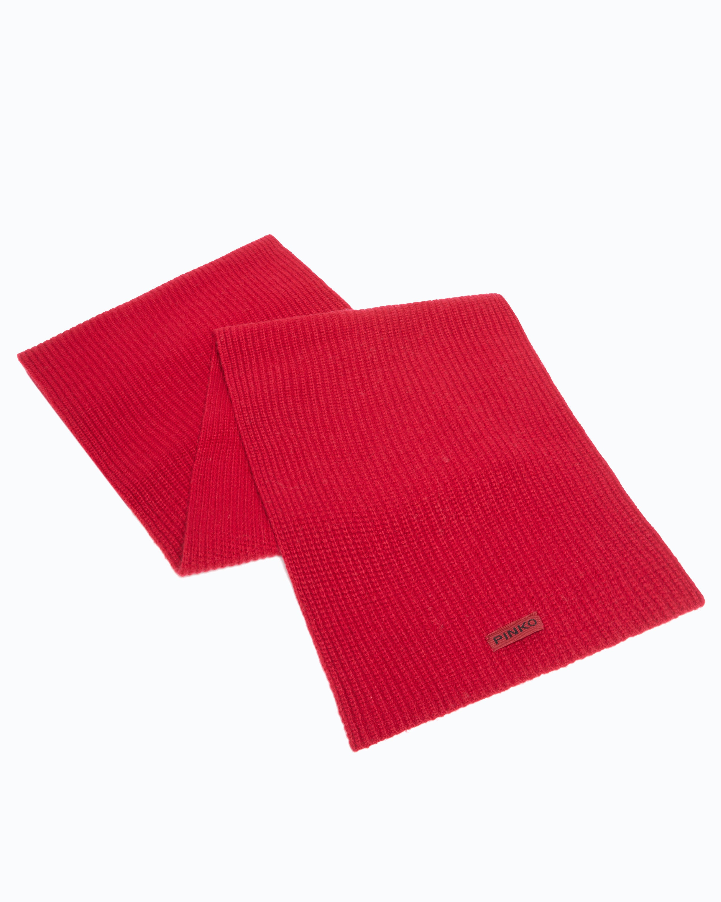Pinko Slovenia Scarf szalik z wełny i kaszmiru