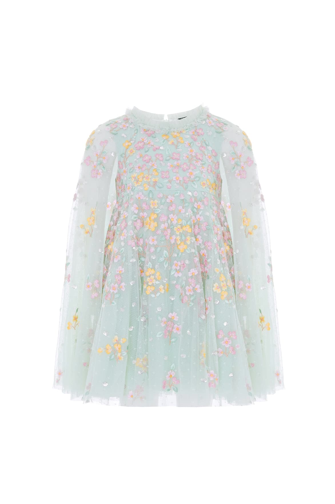 Needle & Thread Versailles Ditsy sukienka Green