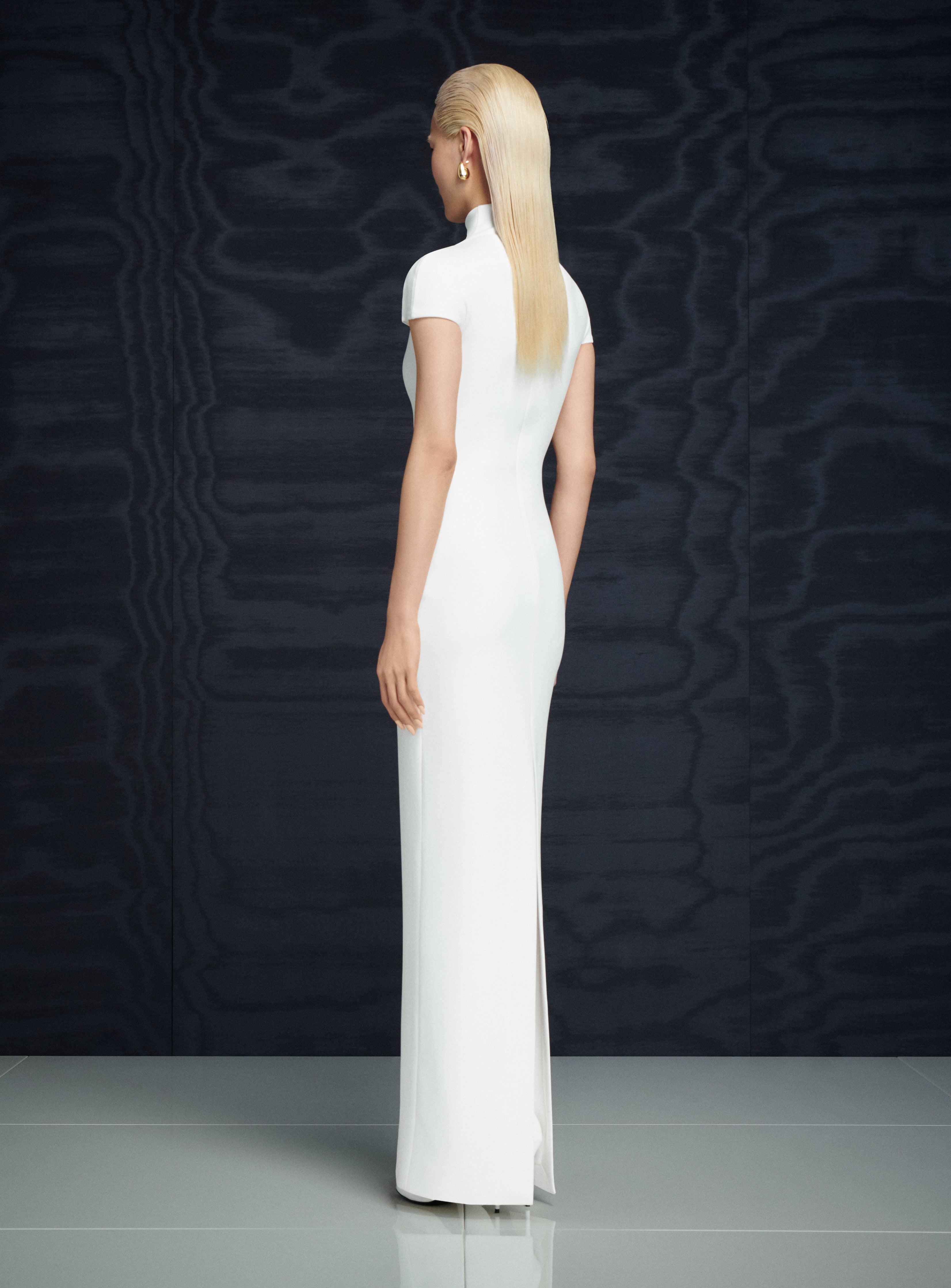 Solace London Lang sukienka wieczorowa maxi cream