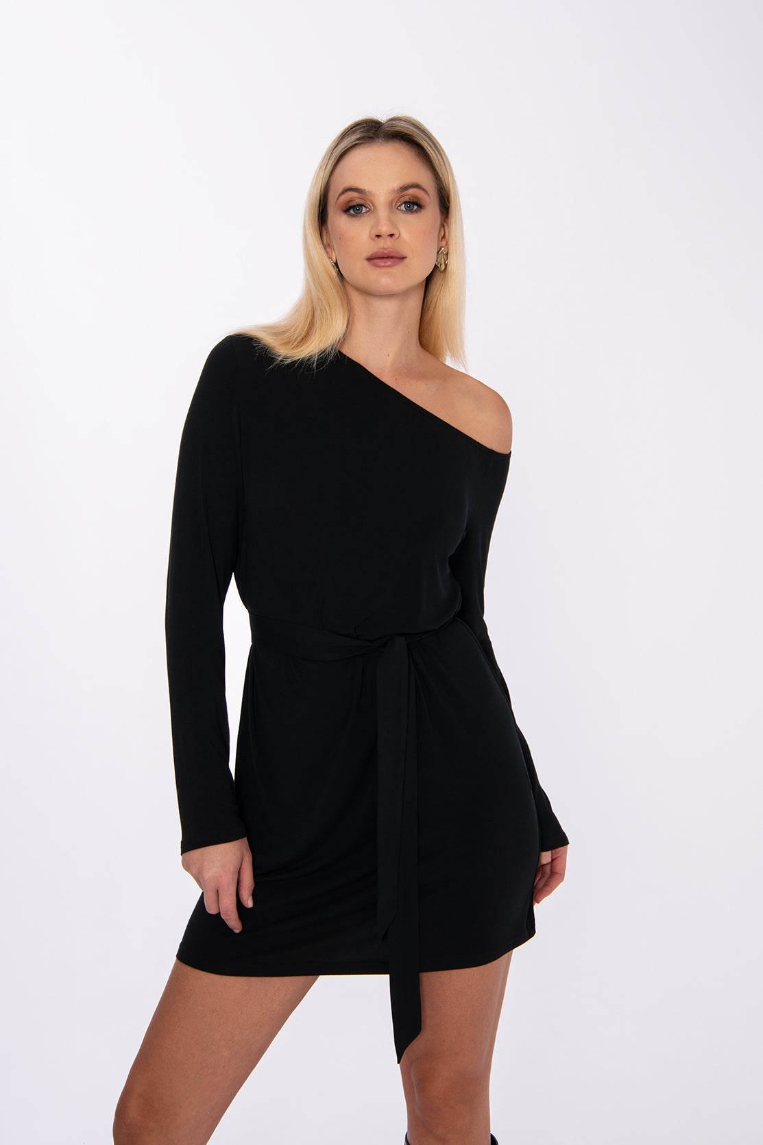 Nudyess Sable sukienka mini Black modal
