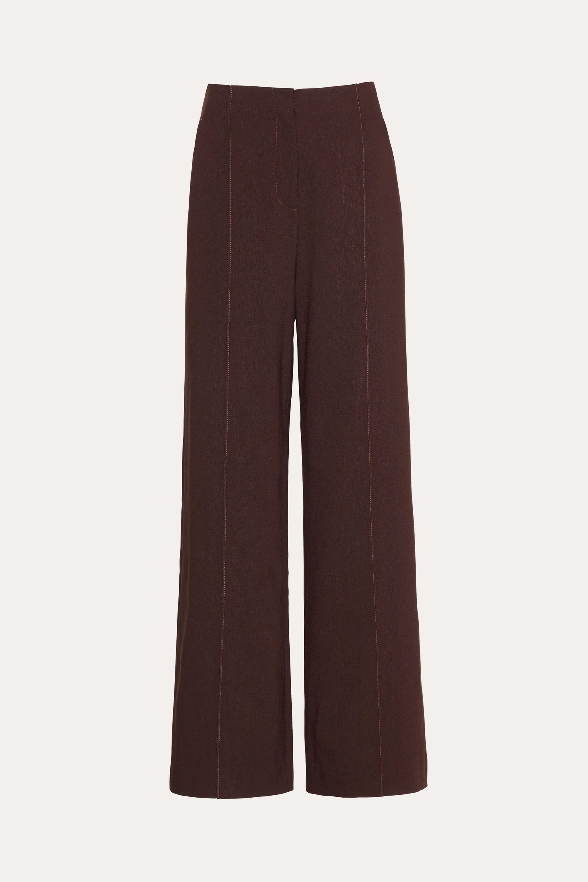 Elie Tahari Zoe E3019206 spodnie Port Wine flare