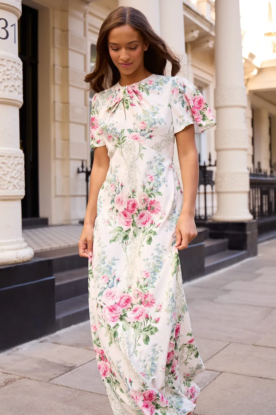 Needle & Thread Palace Garden suknia Multi maxi