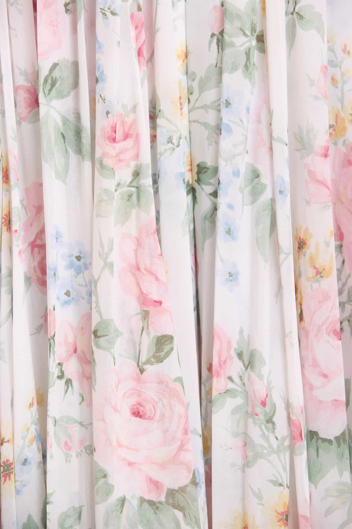Needle & Thread Pompadour Garden Chiffon Smocked sukienka multi