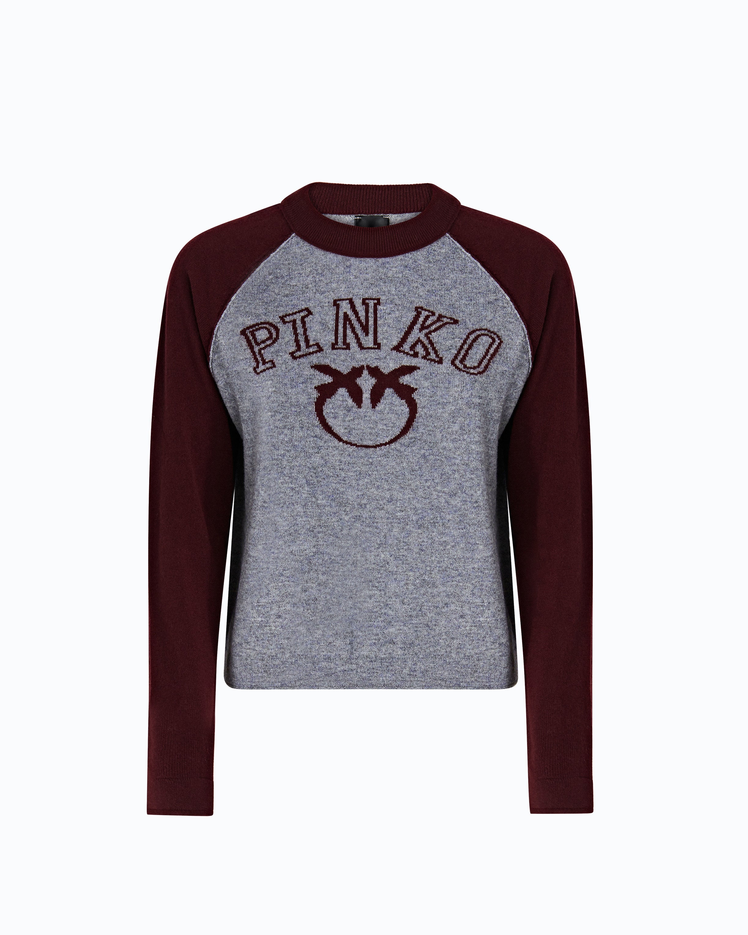 Pinko Amsterdam Sweater sweter wełna kaszmir szary