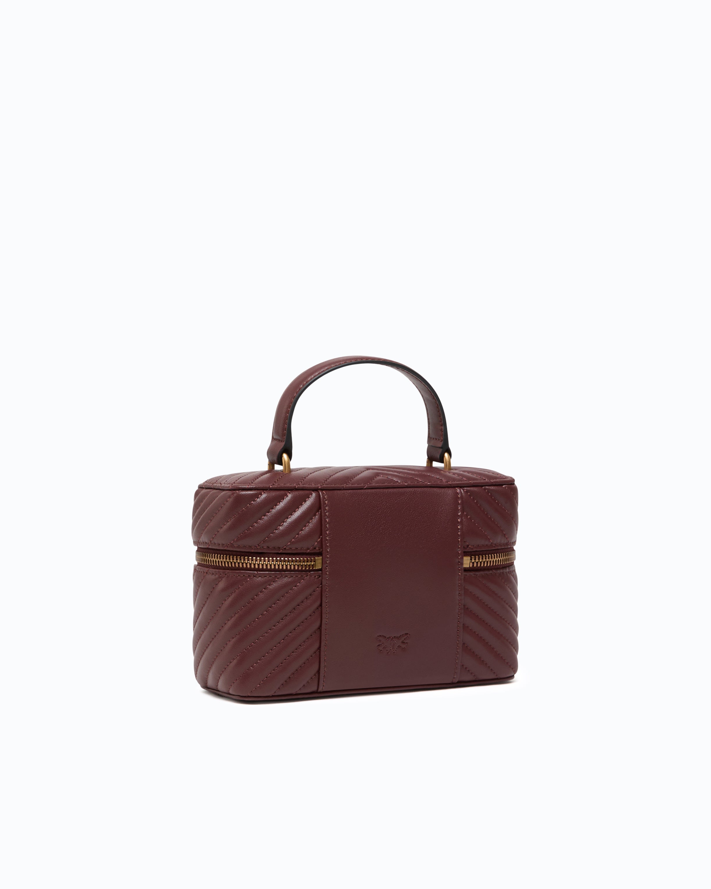 Pinko Vanity Soft Mini kosmetyczka kuferek bordeaux