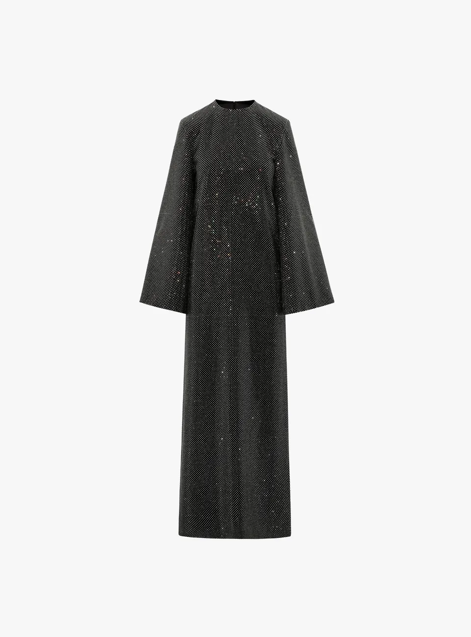 Solace London The Delano Maxi sukienka czarna kaftan