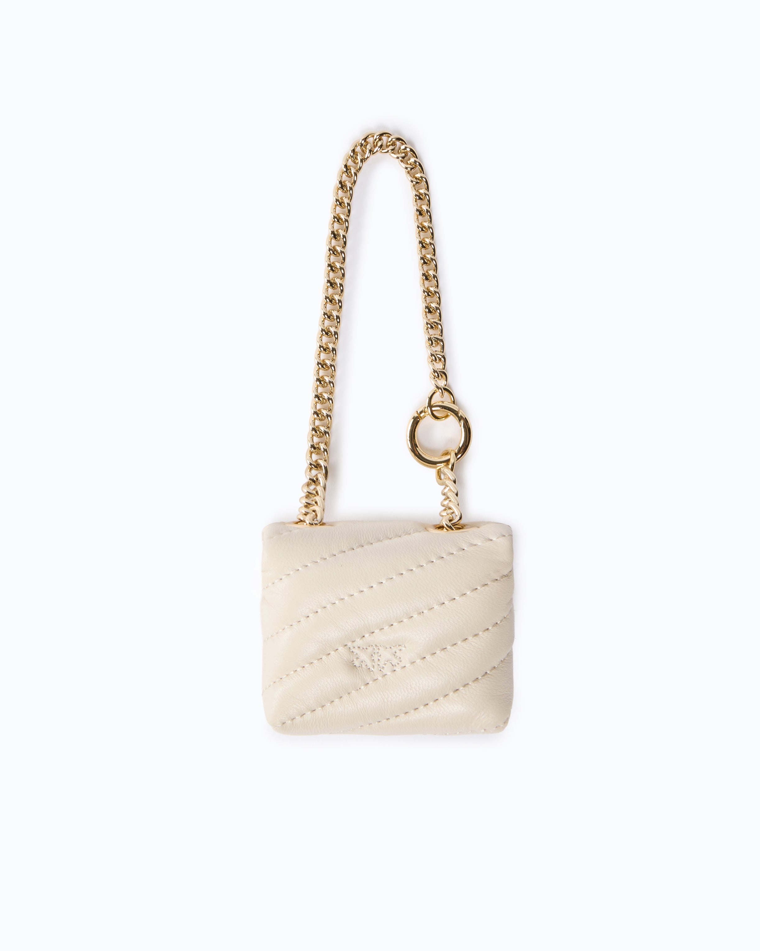 Pinko Nano Love Bag Puff brelok nappa pikowany
