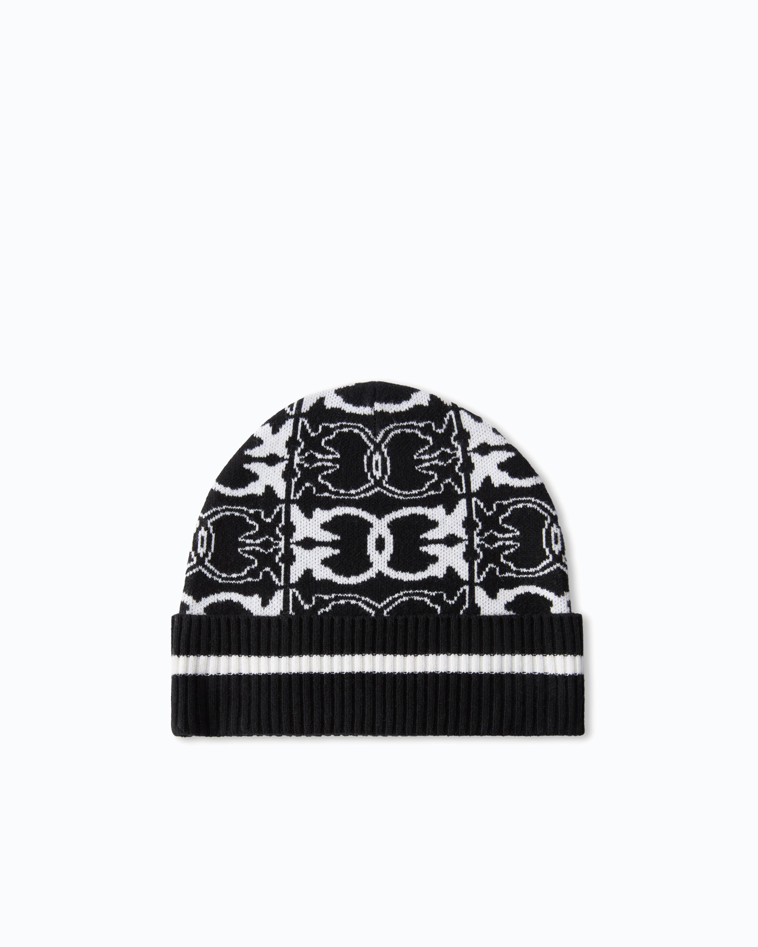 Pinko Bulgaria Beanie czapka żakardowa z logo