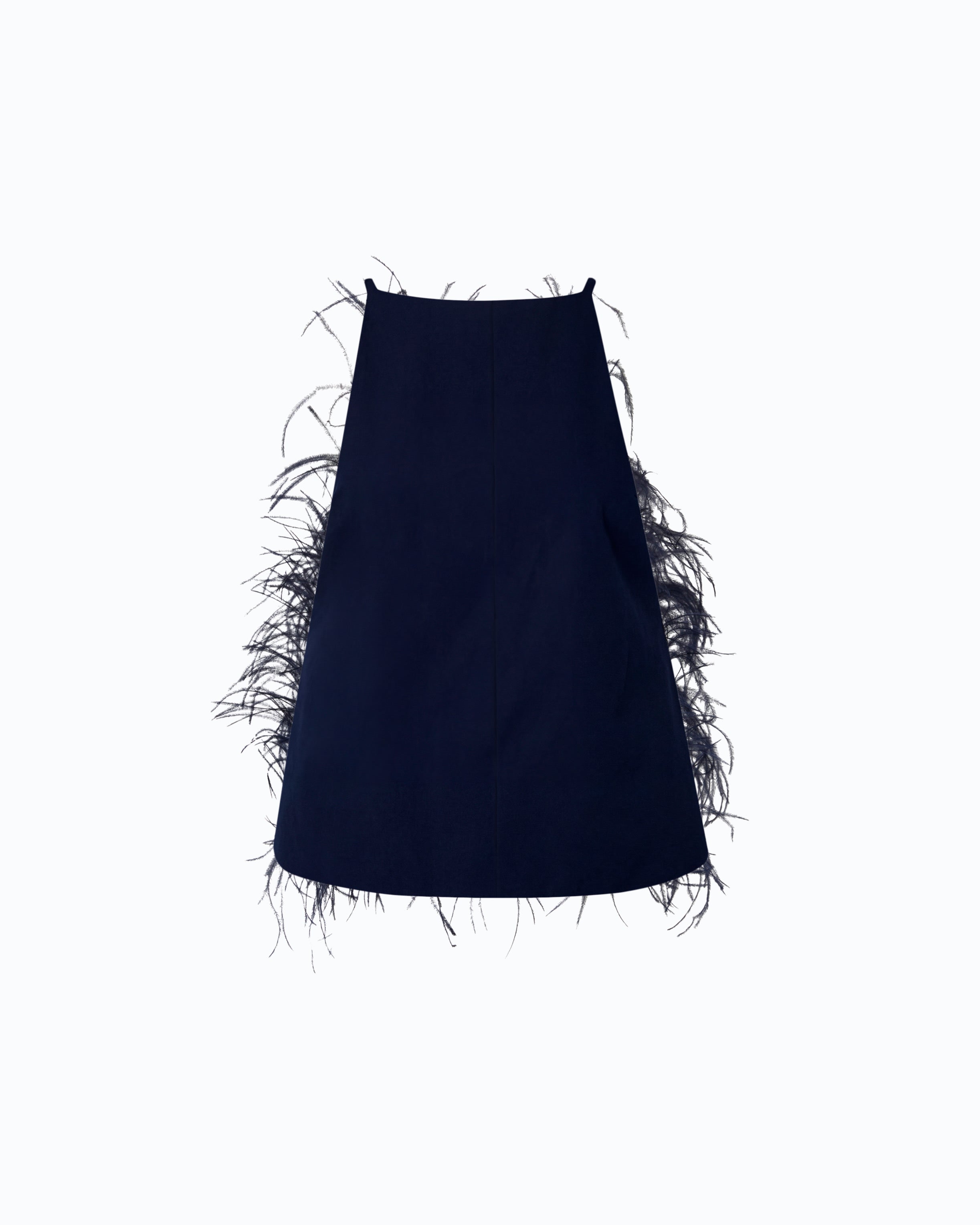 Pinko Phedra top halter niebieski z pórkami
