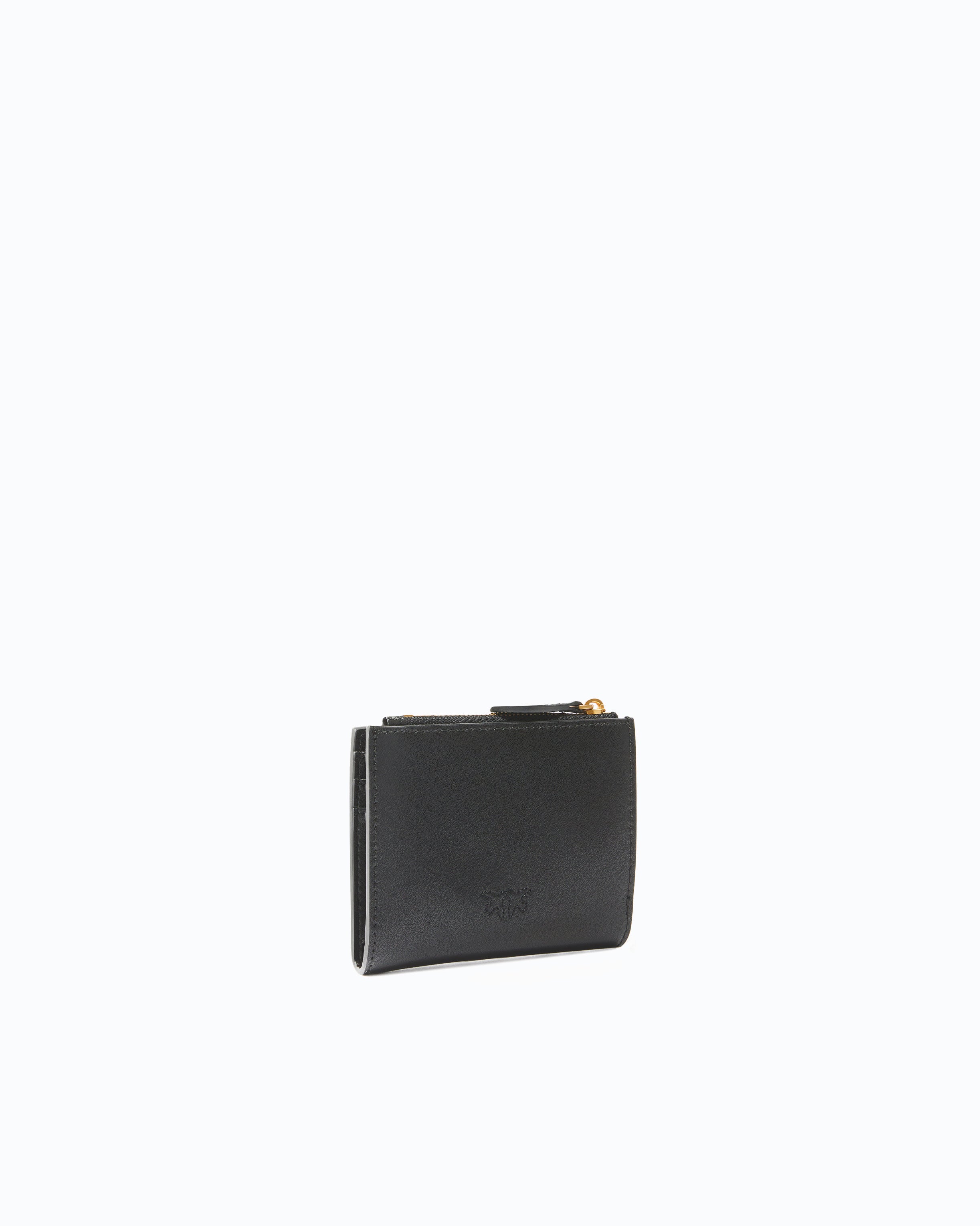 Pinko Wallet portfel skórzany U mały gładki